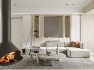 SA Fire Konik Suspended Fireplace