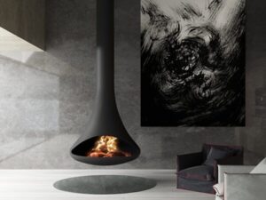 SA Fire Tear Suspended Fireplace