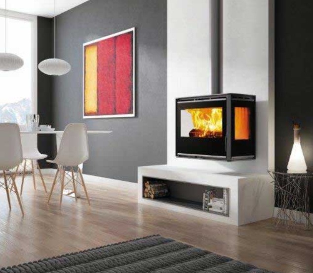 Carbel RA-85 3-Sided Fireplace