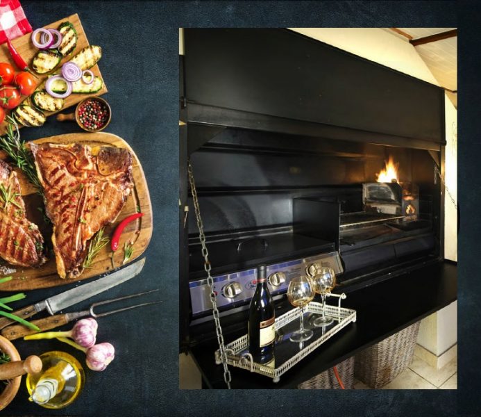Home Fires 1200 Combo Gas/Wood Built-In Braai - Image 3